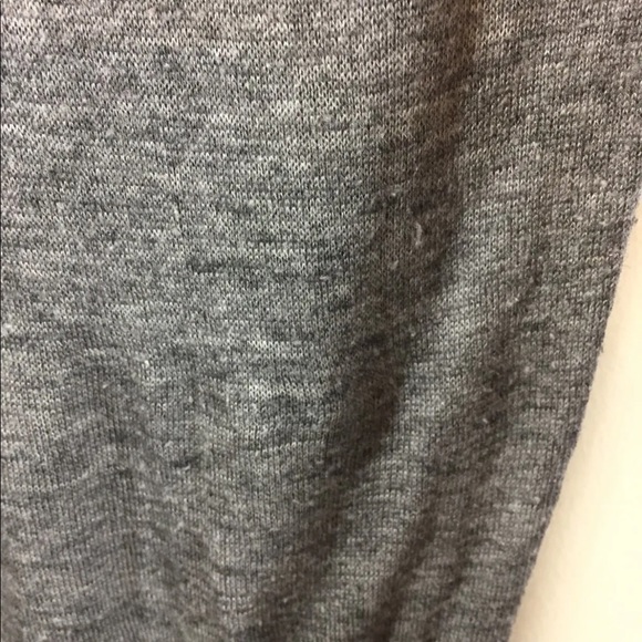 Le Chateau Women Cowl Neck Sweater Grey Wool Blend Small Dolman Sleeve - Picture 5 of 11